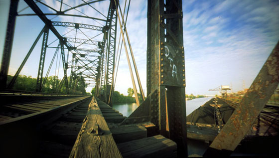 fred landis :: trestle on canal